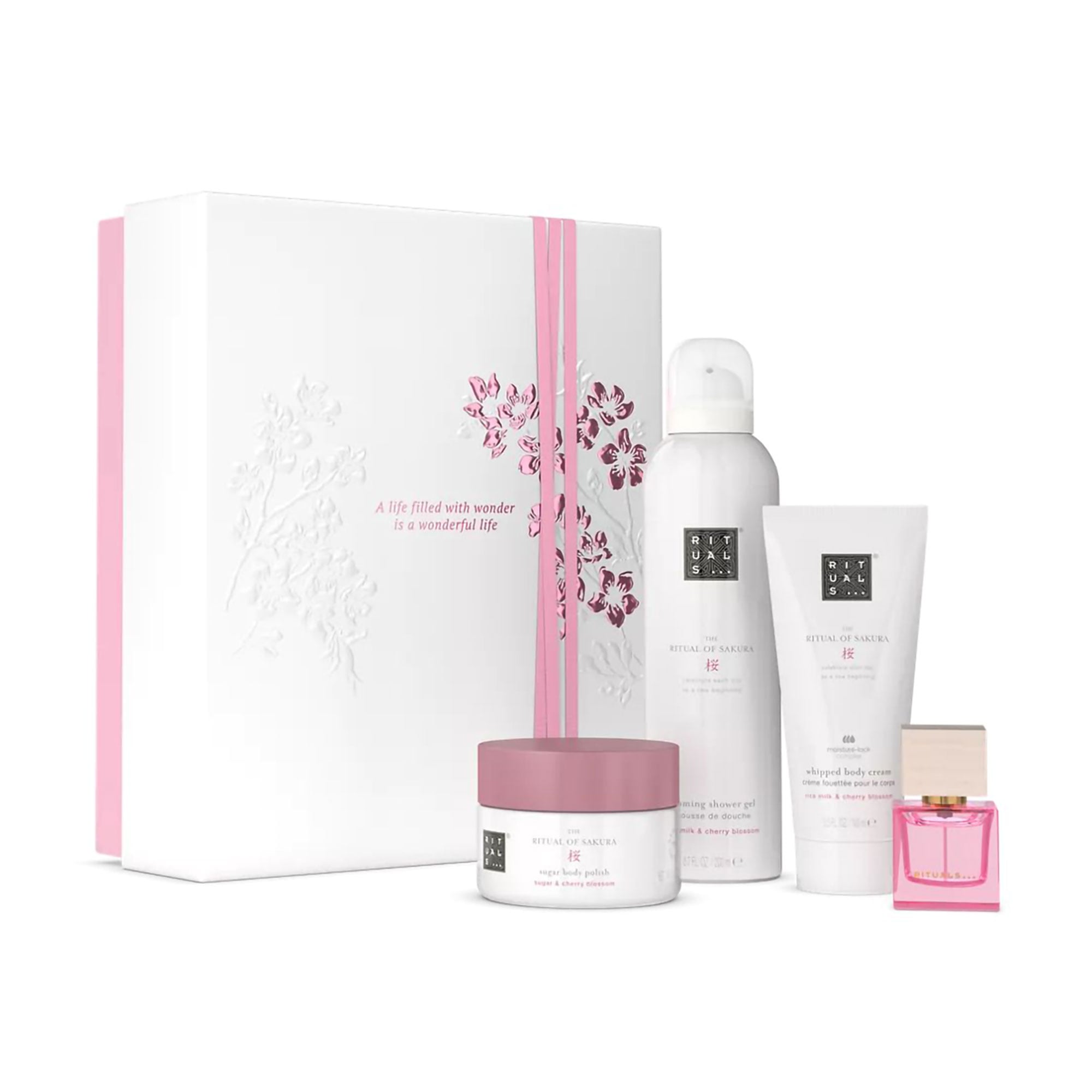 Уцінка! Подарунковий набір Rituals The Ritual Of Sakura Medium Gift Set 2025, 4 предмета